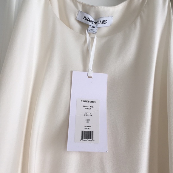 SALE NWT Elizabeth and James Shelley silk top - Picture 6 of 7